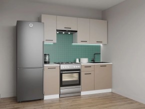 Кухонный гарнитур Каппучино 2000 (Стол. 38мм) в Ревде - revda.ok-mebel.com | фото