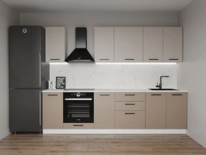 Кухонный гарнитур Каппучино 2800 (Стол. 26мм) в Ревде - revda.ok-mebel.com | фото