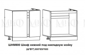 ЛИЗА-2 Кухонный гарнитур 1,6 Белый глянец холодный в Ревде - revda.ok-mebel.com | фото 6