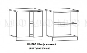 ЛИЗА-2 Кухонный гарнитур 1,7 Белый глянец холодный в Ревде - revda.ok-mebel.com | фото 8