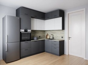 Кухонный гарнитур Меренга 2200*1700 (Стол. 26мм) в Ревде - revda.ok-mebel.com | фото