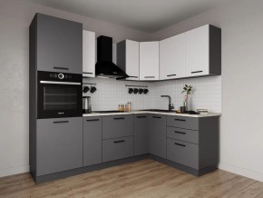 Кухонный гарнитур Меренга 2400*1600 (Стол. 26мм) в Ревде - revda.ok-mebel.com | фото