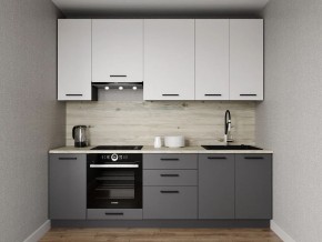 Кухонный гарнитур Меренга 2400 h950 (Стол. 26мм) в Ревде - revda.ok-mebel.com | фото