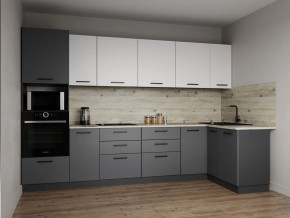 Кухонный гарнитур Меренга 3200*1400 (Стол. 26 мм) в Ревде - revda.ok-mebel.com | фото