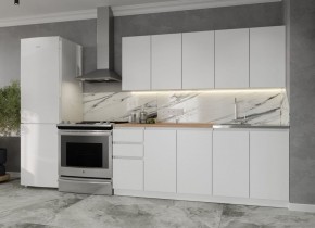 Кухня "МОРИ" 2.0 м (белый/дуб вотан) в Ревде - revda.ok-mebel.com | фото 6