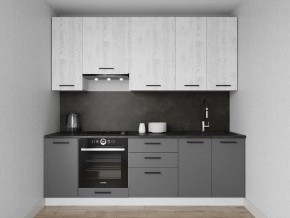 Кухонный гарнитур Санторини 2400 h950 (Стол. 26мм) в Ревде - revda.ok-mebel.com | фото
