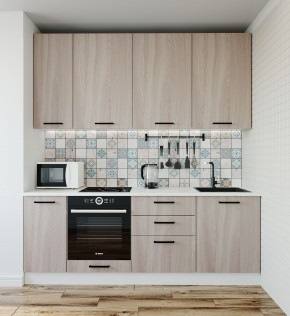 Кухонный гарнитур Шимо 2200 (Стол. 26мм) в Ревде - revda.ok-mebel.com | фото