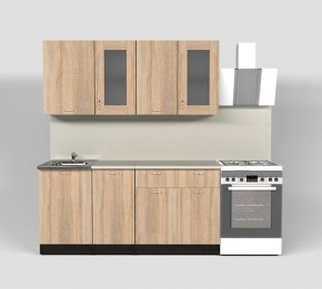 Кухня Симона Демо 1700 (Венга/Дуб Сонома) в Ревде - revda.ok-mebel.com | фото 7