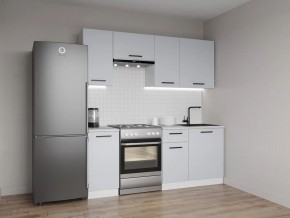 Кухонный гарнитур Смоки 2000 (Стол. 38 мм) в Ревде - revda.ok-mebel.com | фото