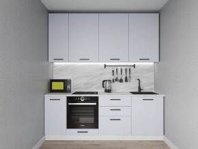 Кухонный гарнитур Смоки 2200 h950 (Стол. 38 мм) в Ревде - revda.ok-mebel.com | фото