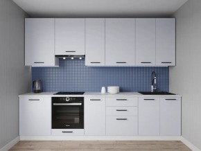 Кухонный гарнитур Смоки 2400 h950 (Стол. 38 мм) в Ревде - revda.ok-mebel.com | фото