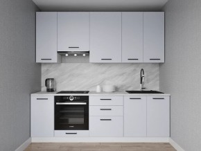 Кухонный гарнитур Смоки 3000 h950 (Стол. 38 мм) в Ревде - revda.ok-mebel.com | фото