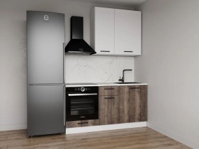 Кухонный гарнитур Старое Дерево 1600 h950 (Стол. 26мм) в Ревде - revda.ok-mebel.com | фото