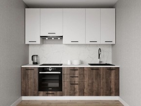 Кухонный гарнитур Старое Дерево 2400 h950 (Стол. 26мм) в Ревде - revda.ok-mebel.com | фото