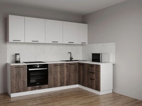 Кухонный гарнитур Старое Дерево 2600*1600 (Стол. 38мм) в Ревде - revda.ok-mebel.com | фото