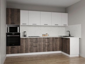 Кухонный гарнитур Старое Дерево 3200*1400 (Стол. 38мм) в Ревде - revda.ok-mebel.com | фото