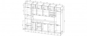 Кухонный гарнитур Старое Дерево 3400 (Стол. 38мм) в Ревде - revda.ok-mebel.com | фото 2