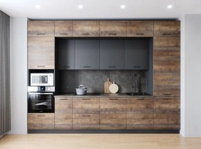 Кухонный гарнитур Трансильвания 3400 (Стол. 26мм) в Ревде - revda.ok-mebel.com | фото