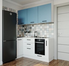Кухонный гарнитур угловой Капри 1000*1800 (Стол. 38мм) в Ревде - revda.ok-mebel.com | фото