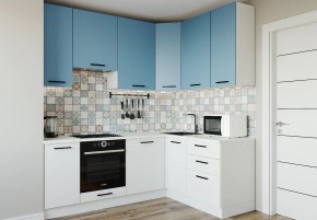 Кухонный гарнитур угловой Капри 2200х1600 h950 (Стол. 26мм) в Ревде - revda.ok-mebel.com | фото