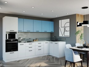 Кухонный гарнитур угловой Капри 3200х1400 (Стол. 26мм) в Ревде - revda.ok-mebel.com | фото