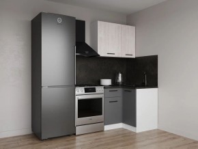 Кухонный гарнитур угловой Санторини 1000*1000 (Стол. 38мм) в Ревде - revda.ok-mebel.com | фото