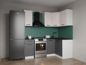 Кухонный гарнитур угловой Санторини 2000*1200 (Стол. 26мм) в Ревде - revda.ok-mebel.com | фото