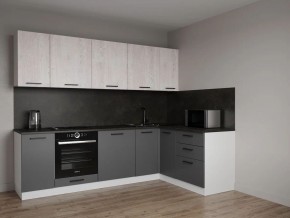 Кухонный гарнитур угловой Санторини 2600*1600 (Стол. 26мм) в Ревде - revda.ok-mebel.com | фото