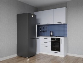 Кухонный гарнитур угловой Смоки 1000*1800 (Стол. 38 мм) в Ревде - revda.ok-mebel.com | фото
