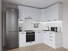 Кухонный гарнитур угловой Смоки 2200*1600 h950 (Стол. 26мм) в Ревде - revda.ok-mebel.com | фото