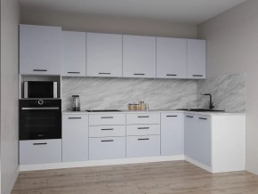 Кухонный гарнитур угловой Смоки 3200*1400 (Стол. 26мм) в Ревде - revda.ok-mebel.com | фото