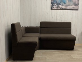 Кухонный уголок УЮТ низкий сектор (ППУ) велюр Luma 12 в Ревде - revda.ok-mebel.com | фото 3