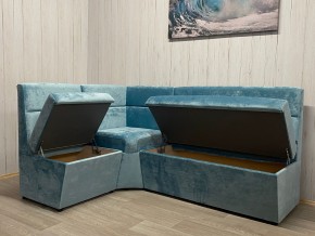 Кухонный уголок УЮТ высокий сектор (ППУ) велюр Candy 17 в Ревде - revda.ok-mebel.com | фото 2
