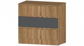 ЛЕНОРА Комод 3 ящика (графит) в Ревде - revda.ok-mebel.com | фото