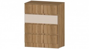 ЛЕНОРА Комод 4 ящика (кашемир) в Ревде - revda.ok-mebel.com | фото