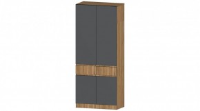 ЛЕНОРА Шкаф 2х створчатый (графит) в Ревде - revda.ok-mebel.com | фото