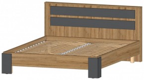 ЛЕНОРА Спальный гарнитур (модульный) графит в Ревде - revda.ok-mebel.com | фото 4