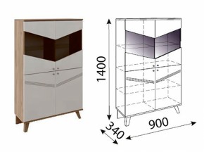 Лимба (гостиная) М04 Сервант в Ревде - revda.ok-mebel.com | фото