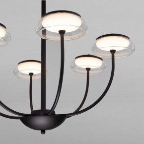 Люстра на штанге Eurosvet Fungo 50388 LED черный в Ревде - revda.ok-mebel.com | фото 5