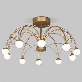 Люстра на штанге Eurosvet Ragno 90031/10 LED золото в Ревде - revda.ok-mebel.com | фото