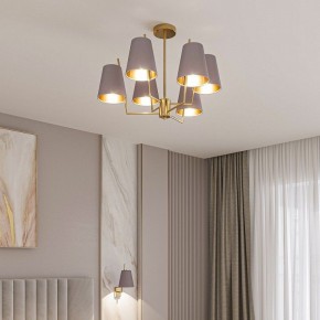 Люстра на штанге Eurosvet Topanga 60173/6 латунь в Ревде - revda.ok-mebel.com | фото 3
