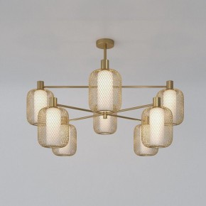 Люстра на штанге Eurosvet Voile 30192/8 золото в Ревде - revda.ok-mebel.com | фото 2