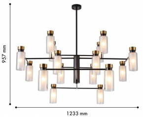 Люстра на штанге Favourite Slank 4482-16P в Ревде - revda.ok-mebel.com | фото 3