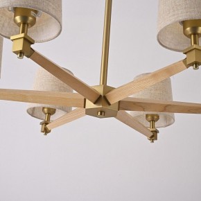 Люстра на штанге Imperiumloft Jorgenson Beige/Light wood STAVRA01 в Ревде - revda.ok-mebel.com | фото 6