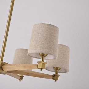 Люстра на штанге Imperiumloft Jorgenson Beige/Light wood STAVRA01 в Ревде - revda.ok-mebel.com | фото 7