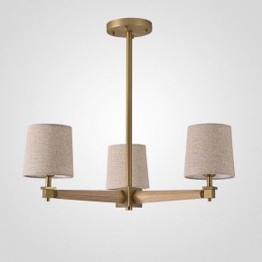 Люстра на штанге Imperiumloft Jorgenson Beige/Light wood STAVRA01 в Ревде - revda.ok-mebel.com | фото
