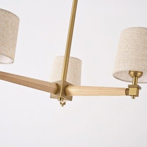 Люстра на штанге Imperiumloft Jorgenson Beige/Light wood STAVRA01 в Ревде - revda.ok-mebel.com | фото 11