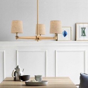 Люстра на штанге Imperiumloft Jorgenson White/Light wood STAVRA01 в Ревде - revda.ok-mebel.com | фото 6