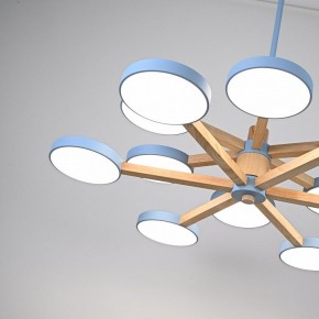 Люстра на штанге Imperiumloft TURNA Blue TURNA-DBL01 в Ревде - revda.ok-mebel.com | фото 6