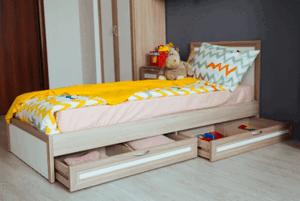 Кровать с ламелями Ostin (Остин) модуль 21 в Ревде - revda.ok-mebel.com | фото 3